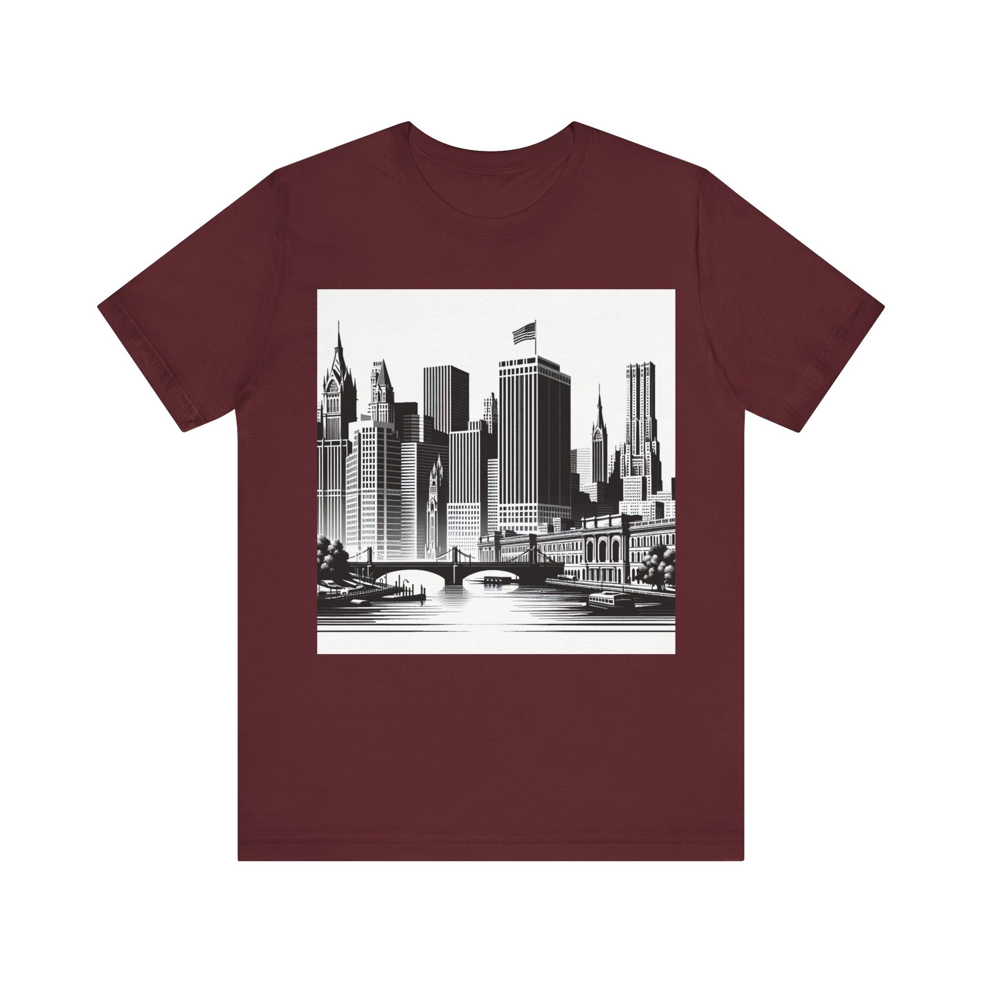 Skyline Graphic Unisex Tee