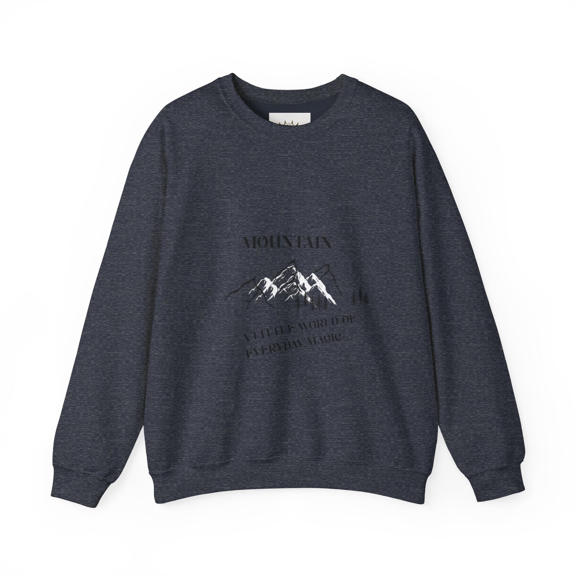 Mountain Vibes Crewneck Sweatshirt, Everyday Magic
