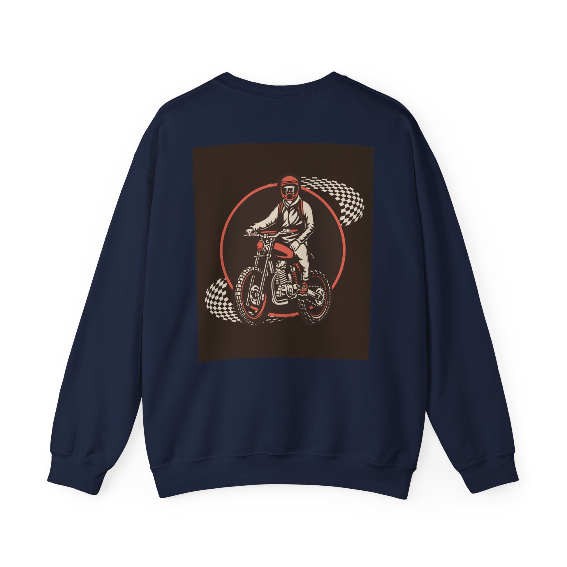 Motorcycle Rider Crewneck Sweatshirt – Unisex Heavy Blend™