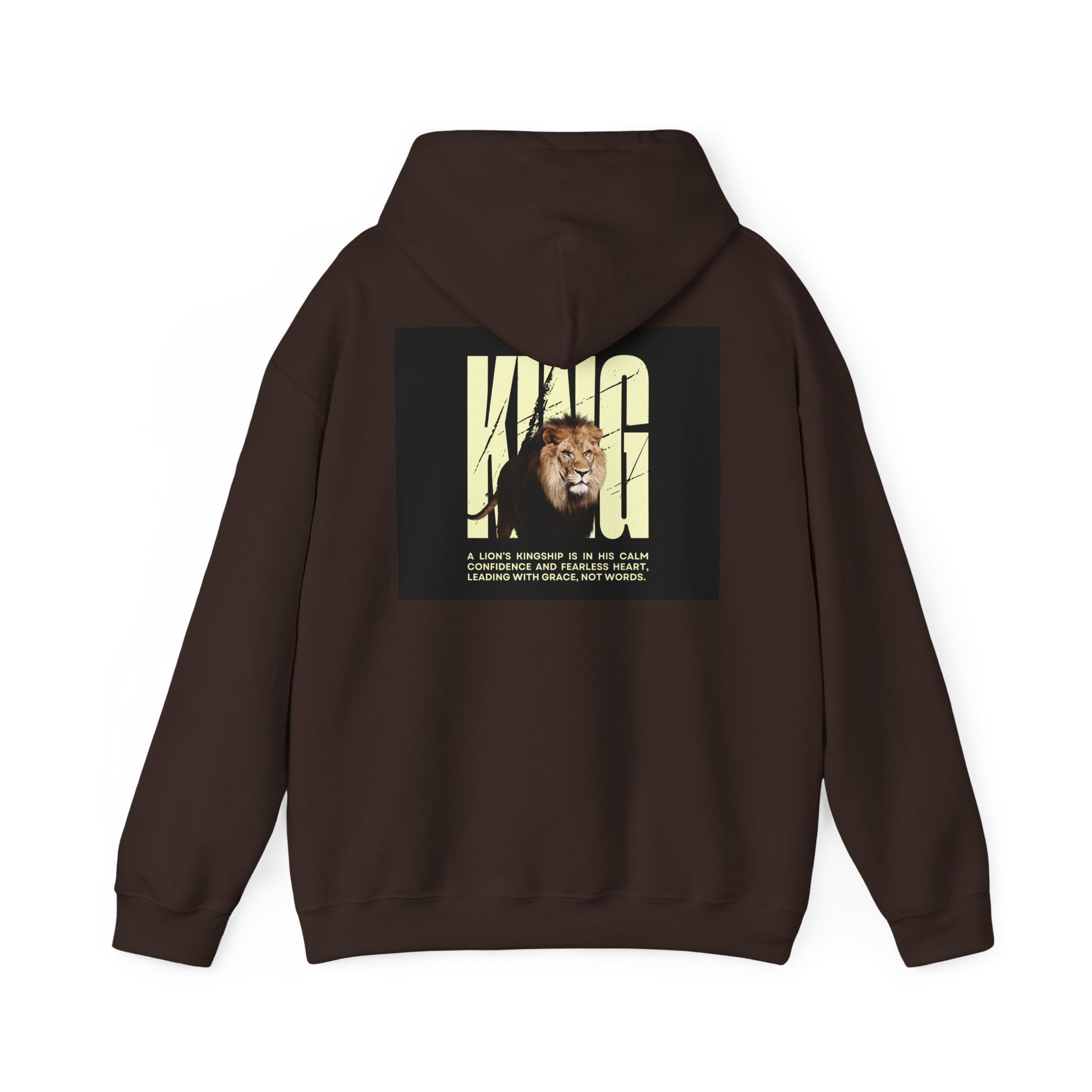 Bold King Hoodie for Empowerment Enthusiasts