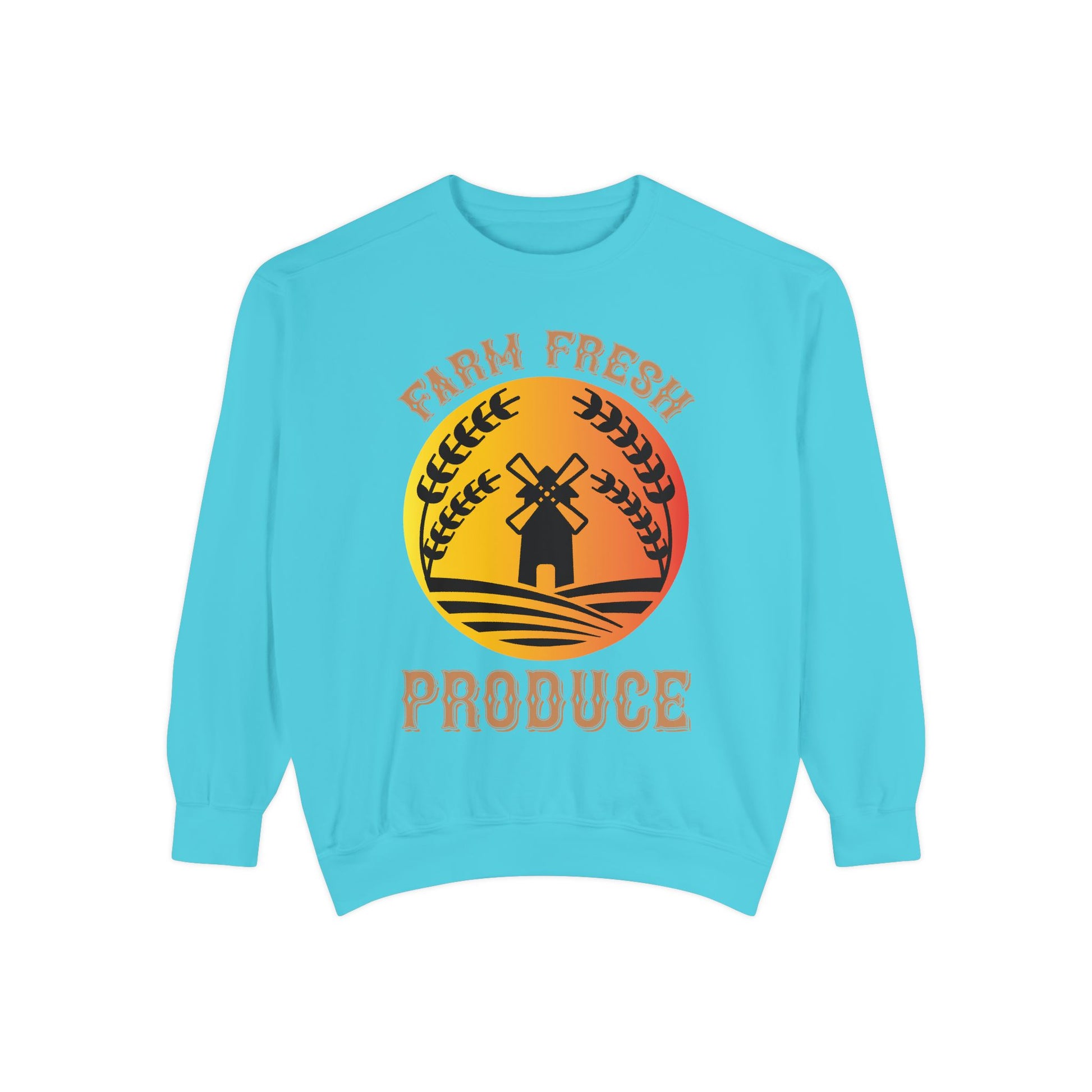 Fall Fresh Produce Sweatshirt — Vintage Farm Harvest Crewneck