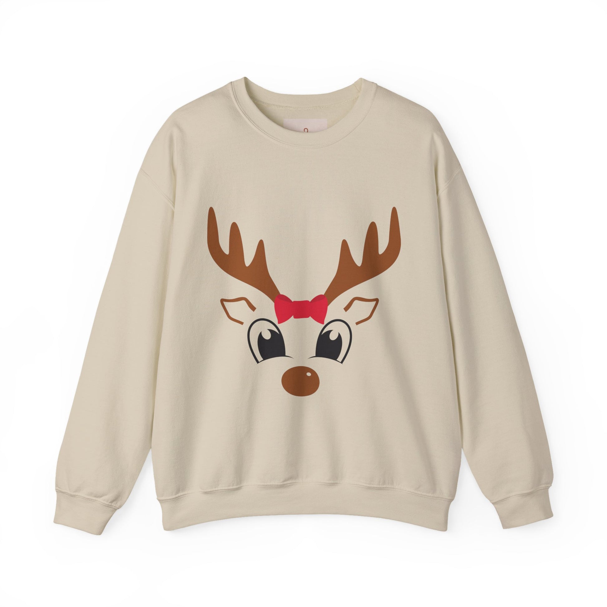 Festive Reindeer Crewneck Sweatshirt