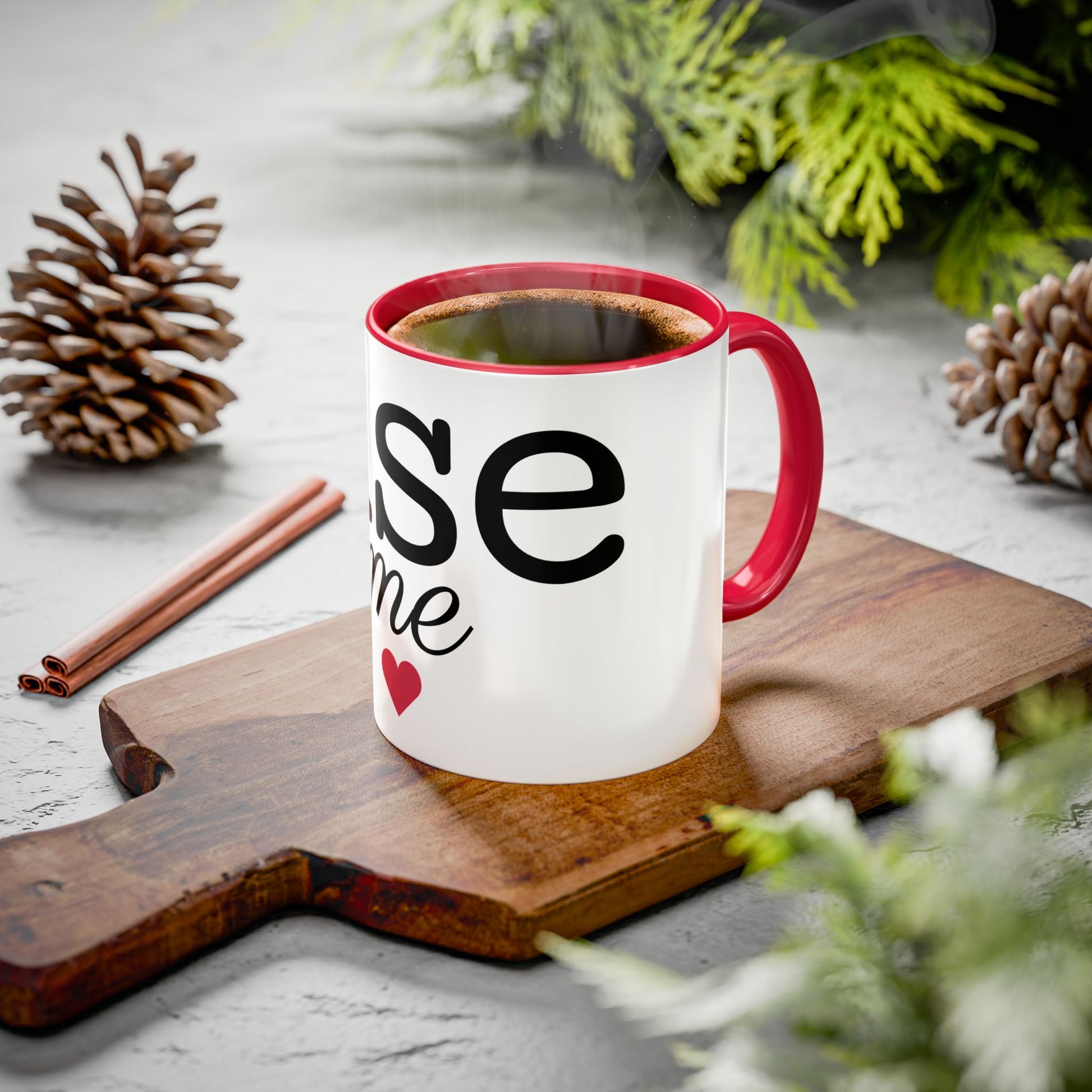 Colorful Coffee Mug with Fun Quote