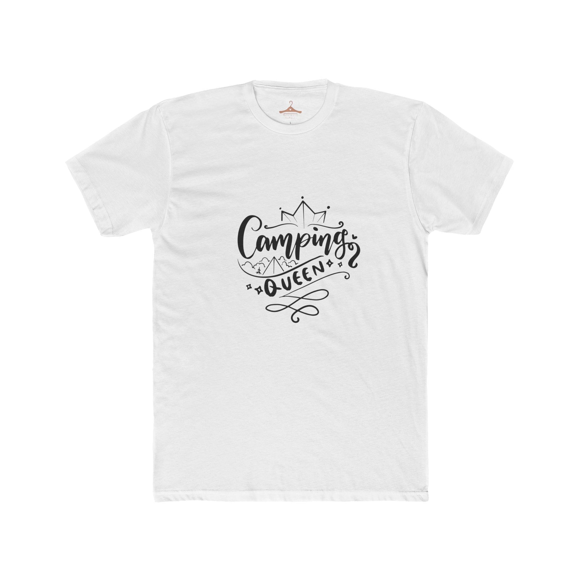 Camping Queen T-Shirt — 'Camping Queen' Graphic Tee for Women, Outdoor Adventure Shirt