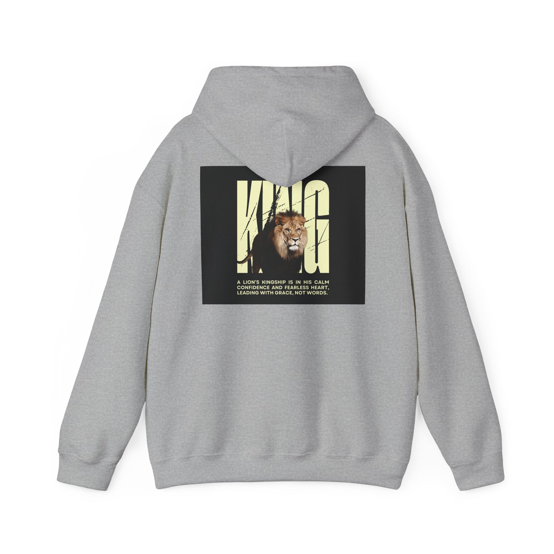 Bold King Hoodie for Empowerment Enthusiasts
