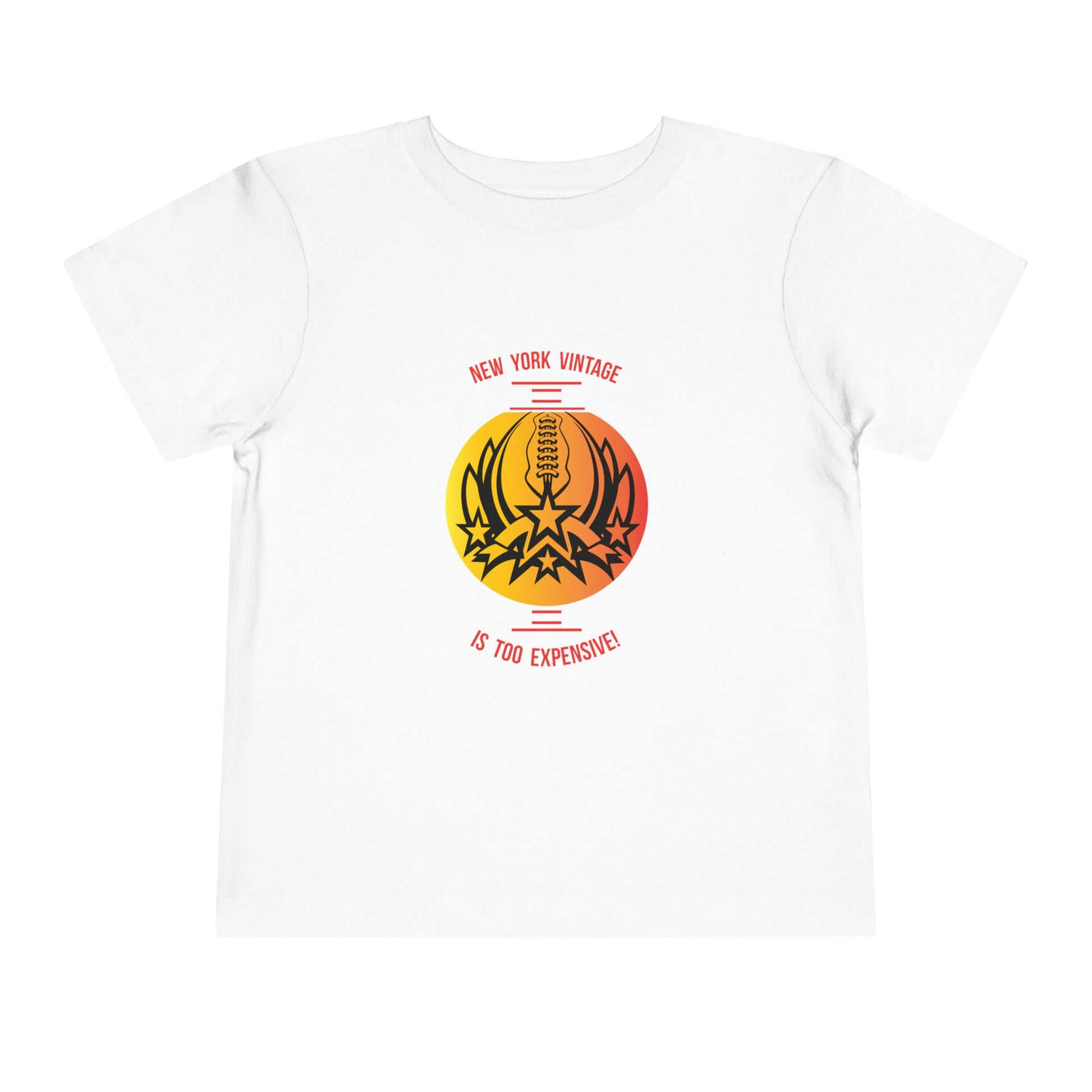 Toddler Tee — "New York Vintage" Retro Microphone Graphic