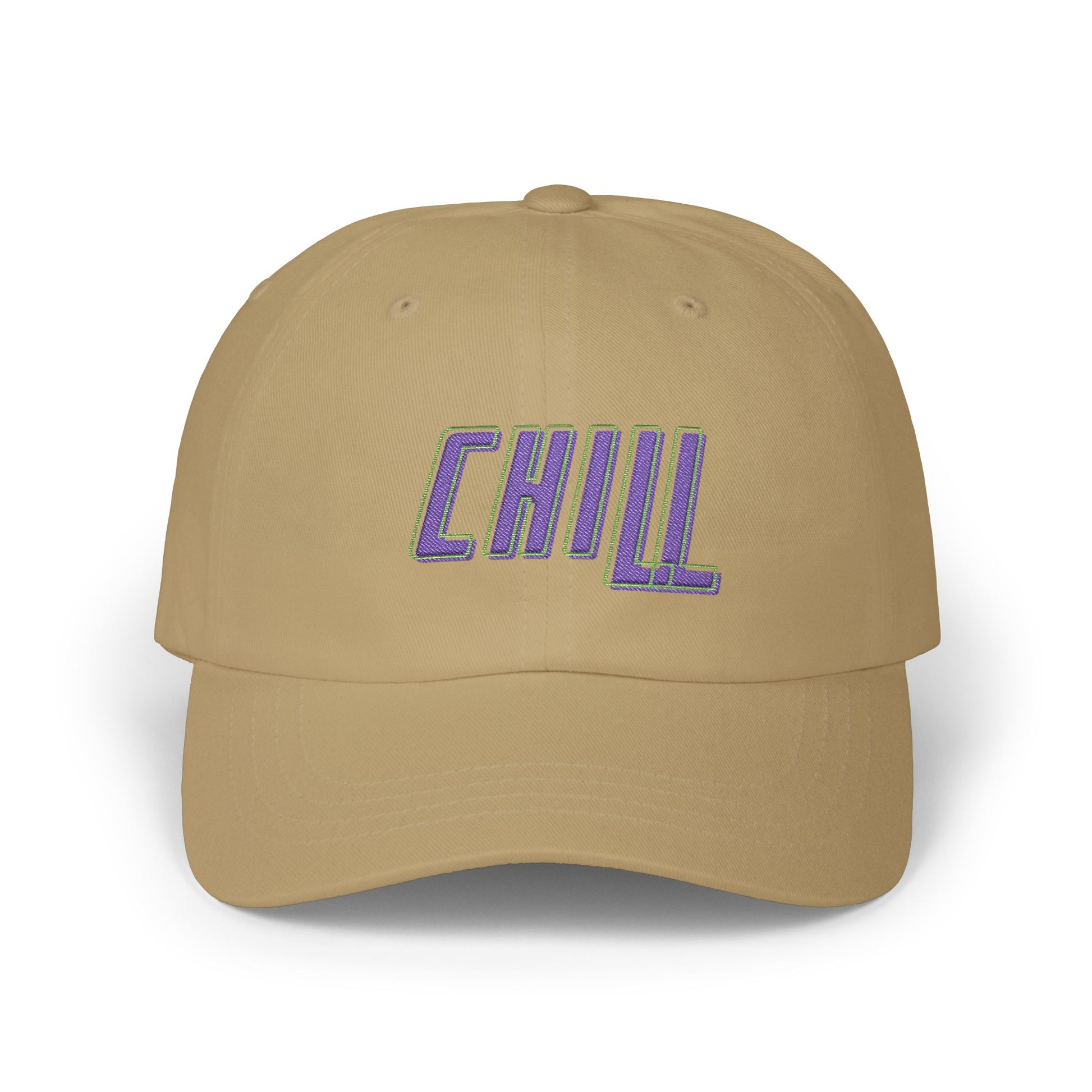 Chill Embroidered Dad Cap