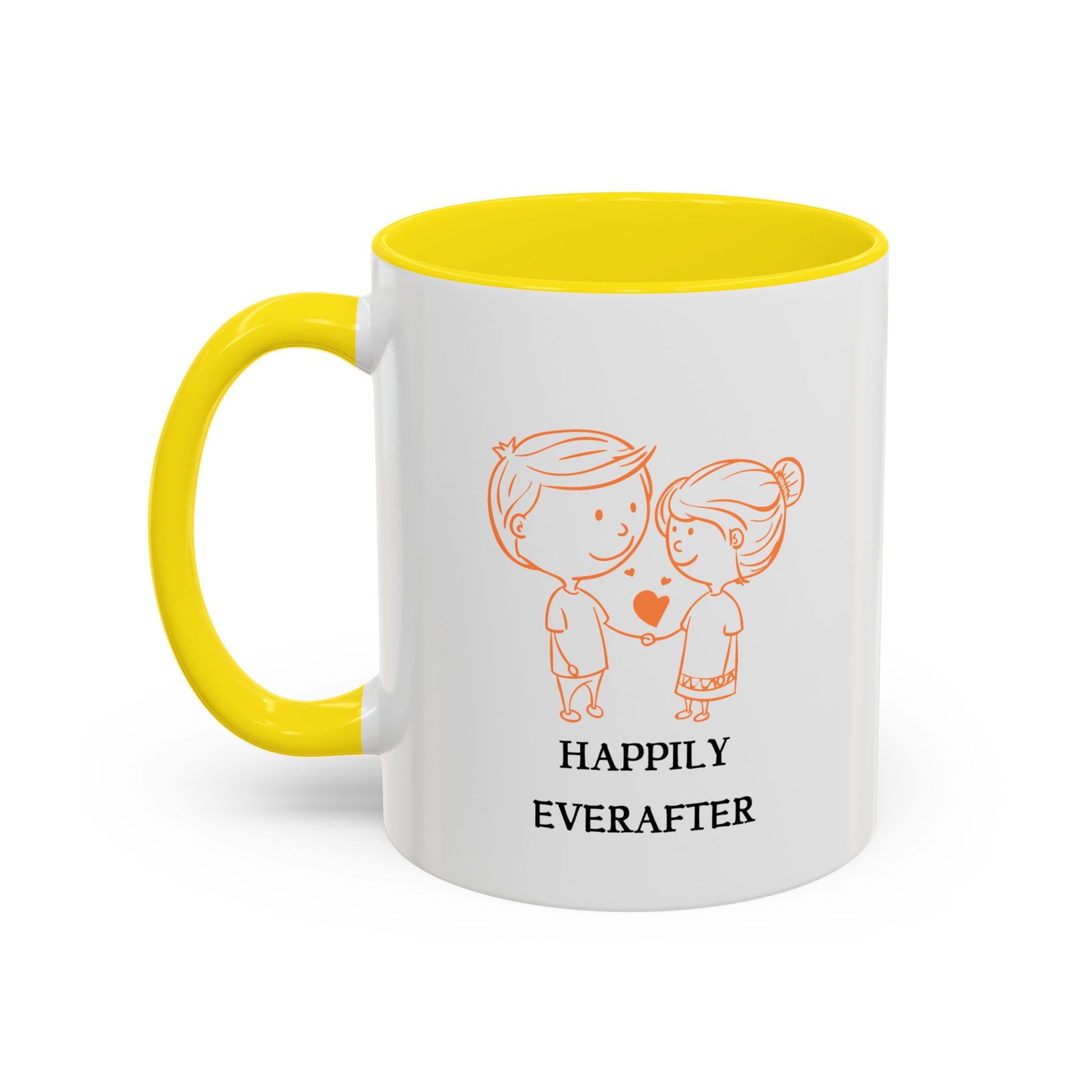 Happily Ever After Accent Coffee Mug