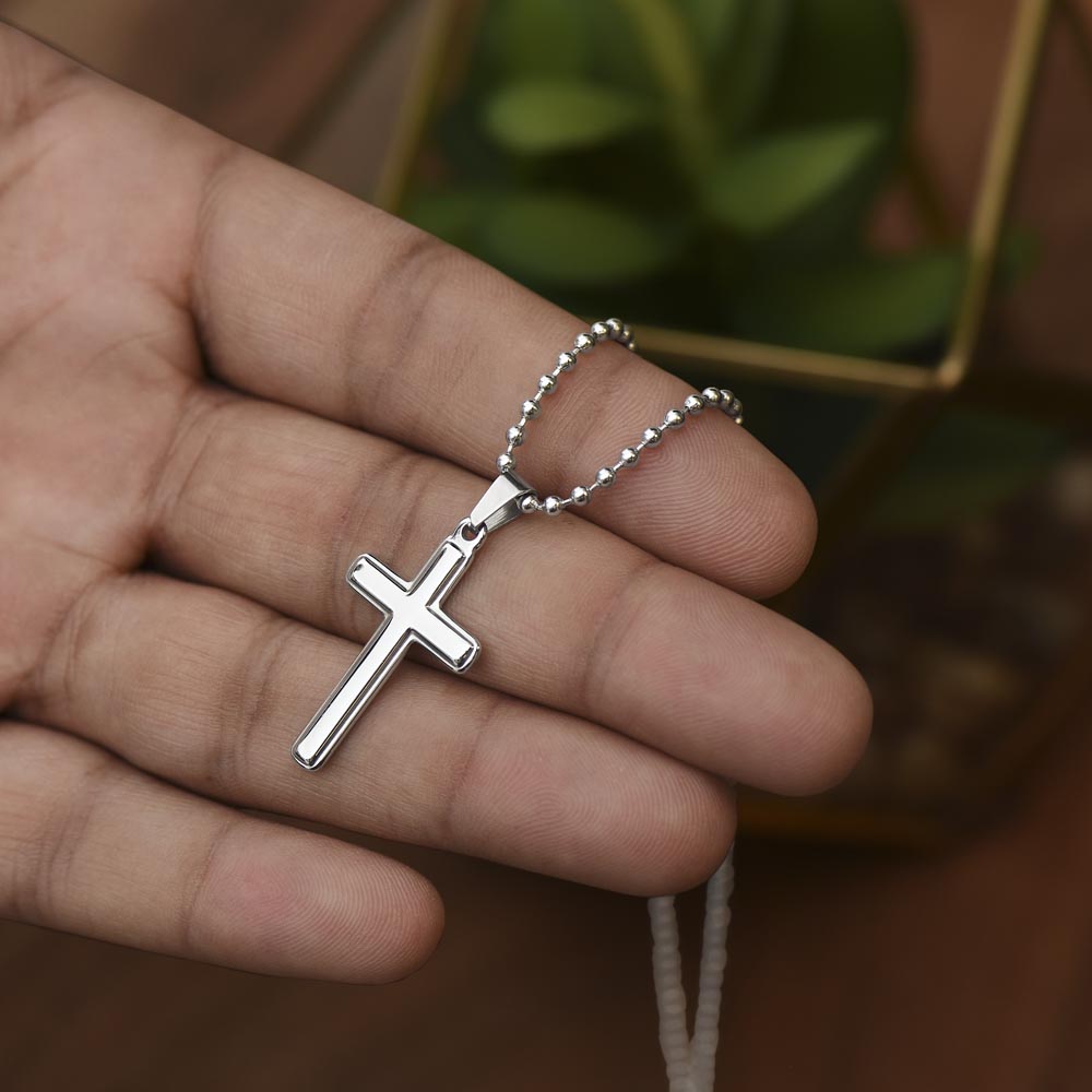 stunning Artisan-Crafted Cross Necklace