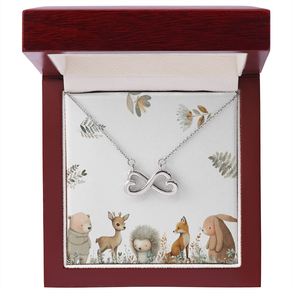 Endless Love Necklace that says "I'll love you till the end of time