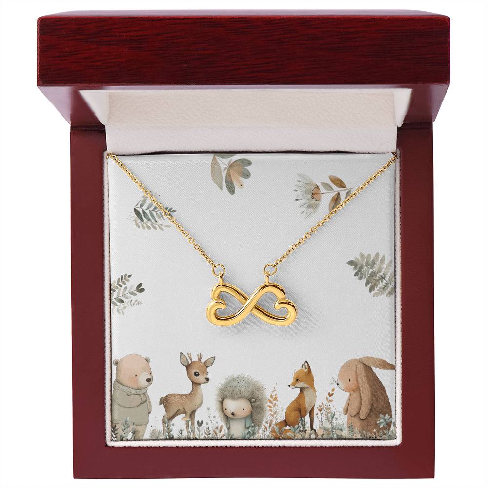 Endless Love Necklace that says "I'll love you till the end of time