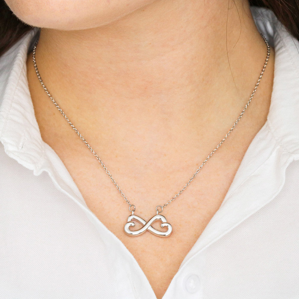 Endless Love Necklace that says "I'll love you till the end of time