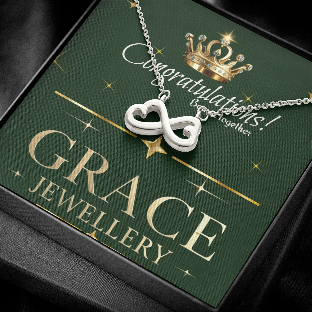 Endless Love Necklace that says "I'll love you till the end of time