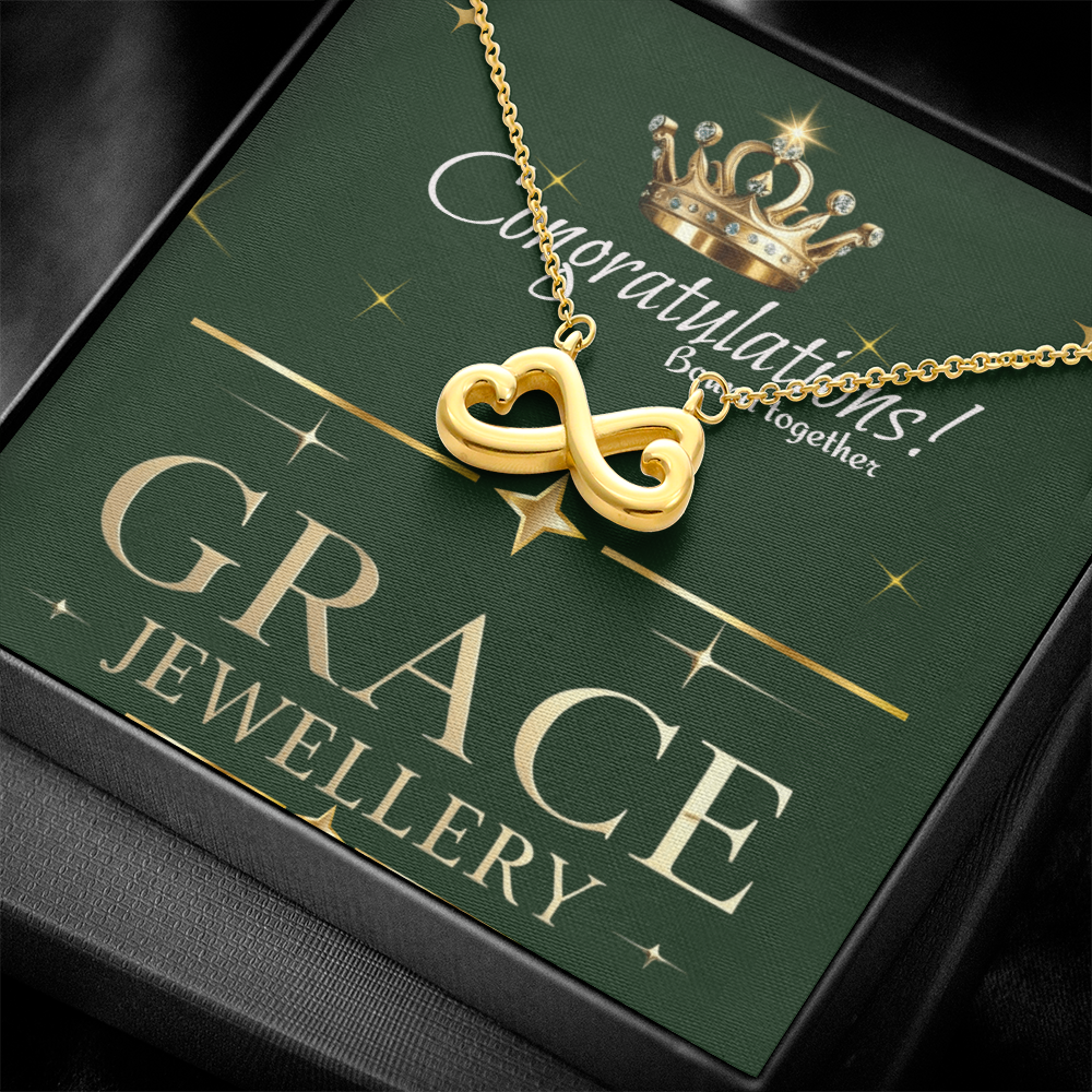 Endless Love Necklace that says "I'll love you till the end of time