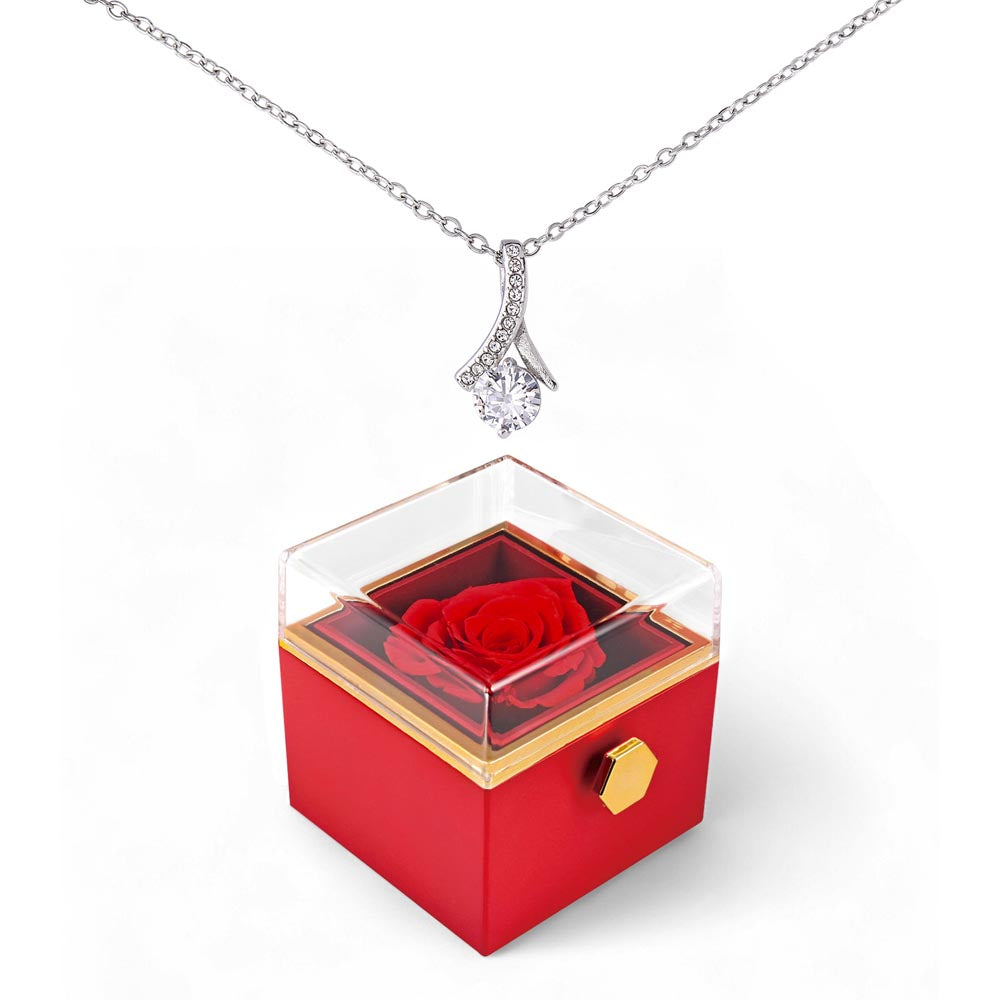 beautiful Alluring Beauty Necklace with luxurious box