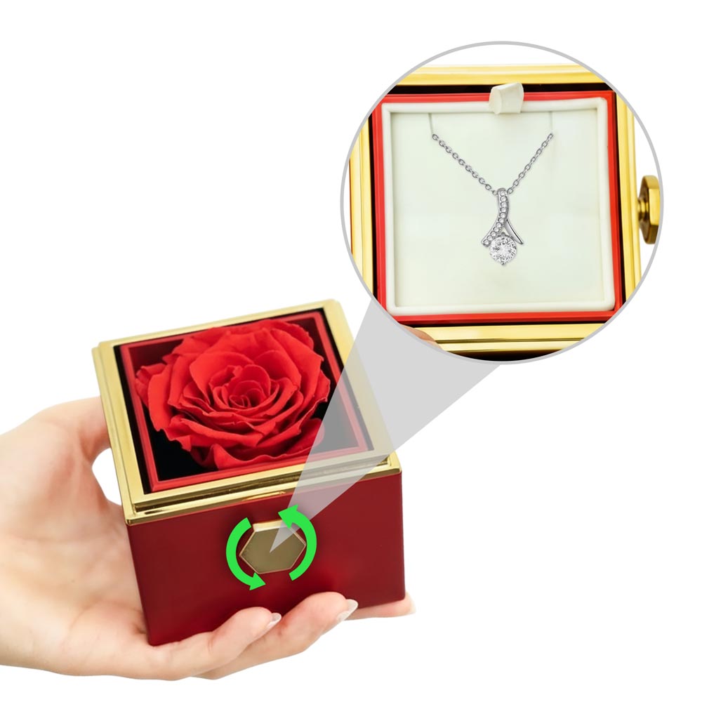 beautiful Alluring Beauty Necklace with luxurious box