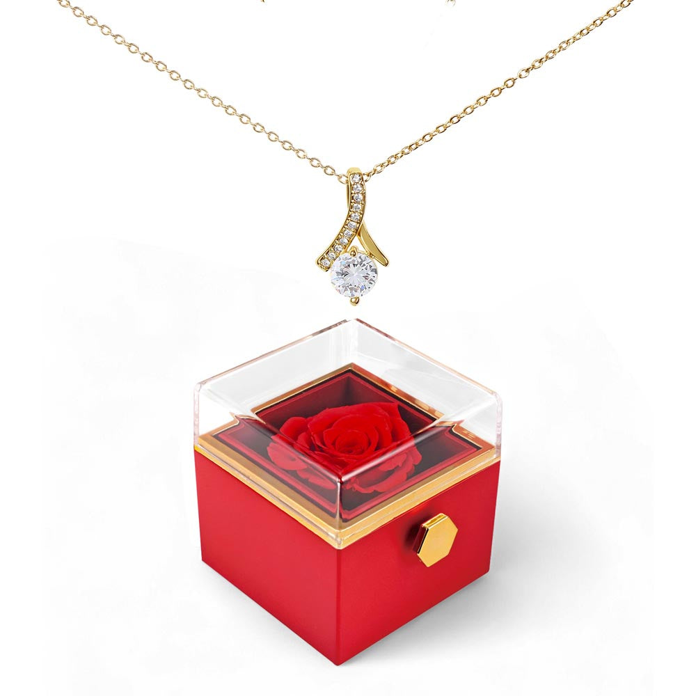 beautiful Alluring Beauty Necklace with luxurious box