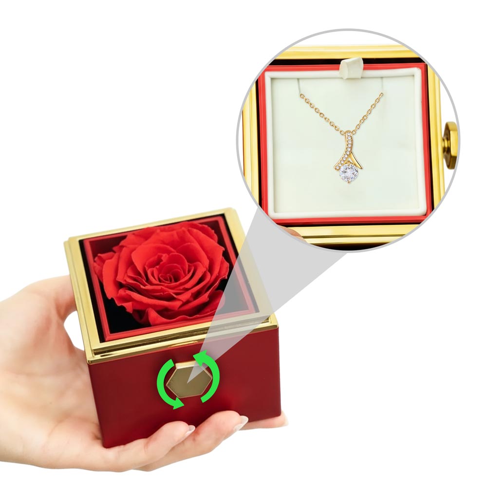 beautiful Alluring Beauty Necklace with luxurious box